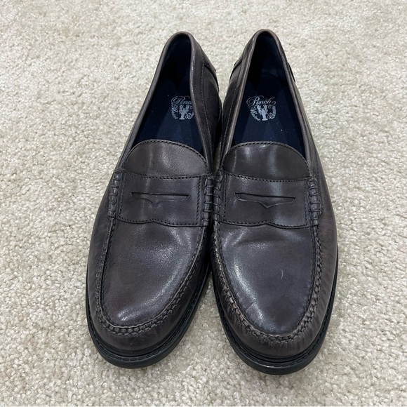 Cole Haan Pinch Penny Loafer  Weekender Mens Leather Shoes Grey Size 13 M C21971 main image 14